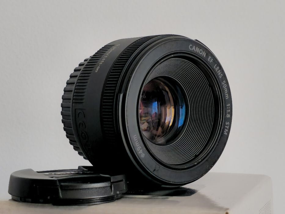 CANON 50MM F1.8 STM imaculada