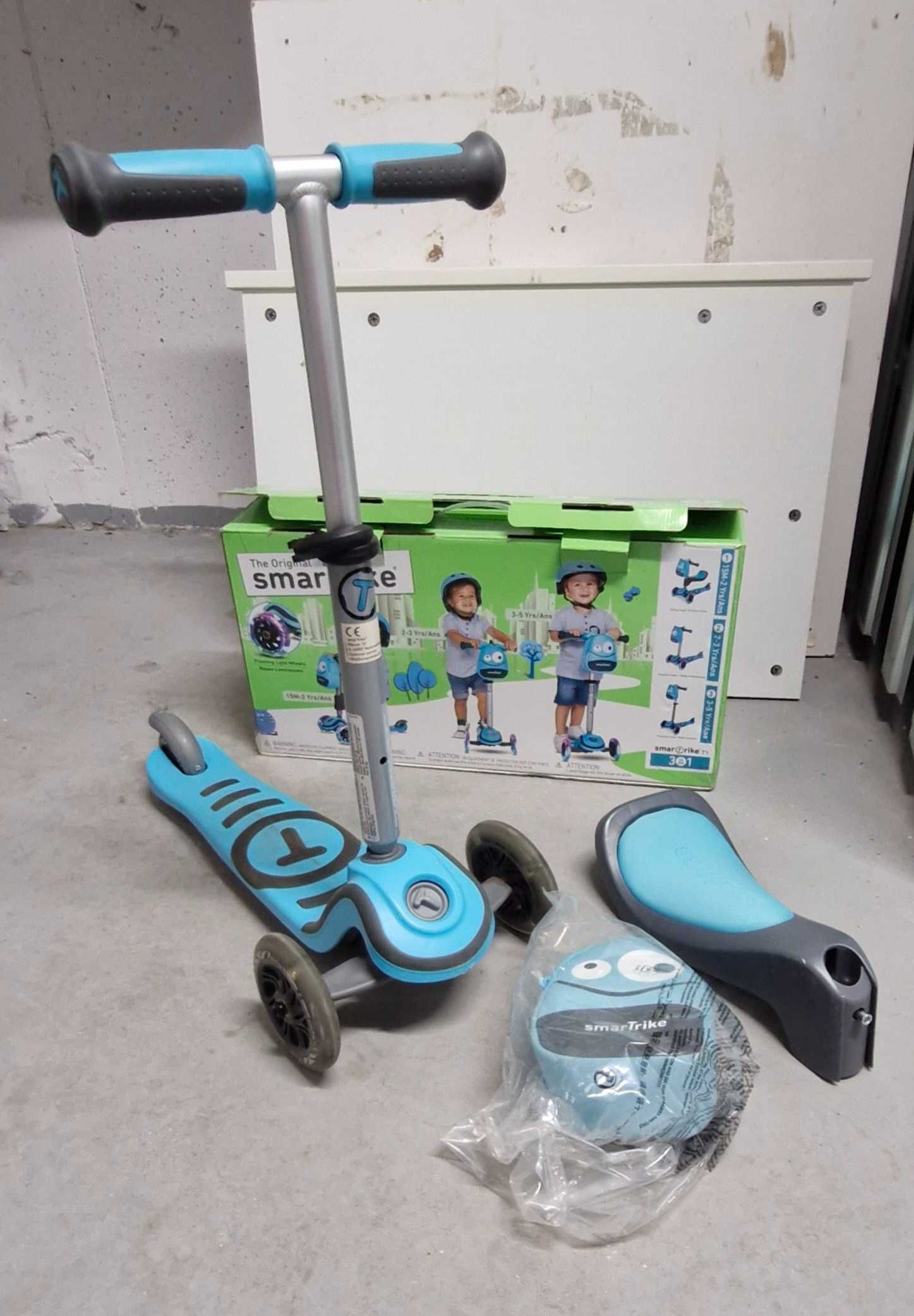 Hulajnoga smart trike 3w1