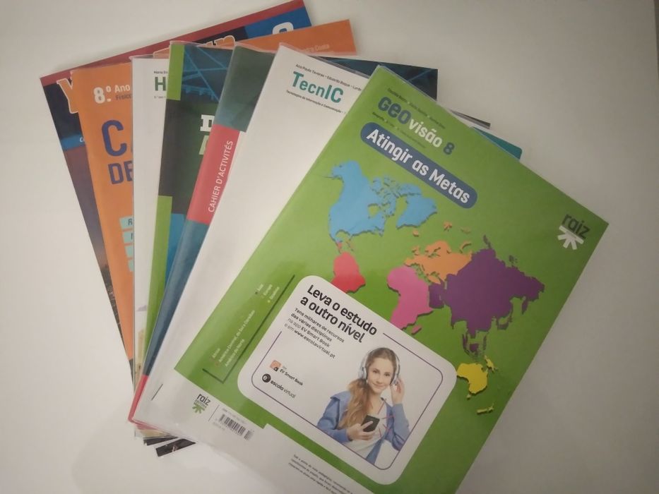 Cadernos de atividades 8Ano
