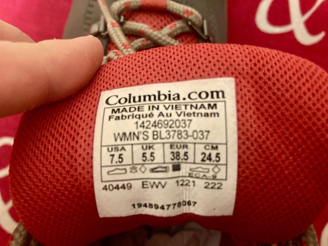 Крутезні черевики Columbia (оригінал)