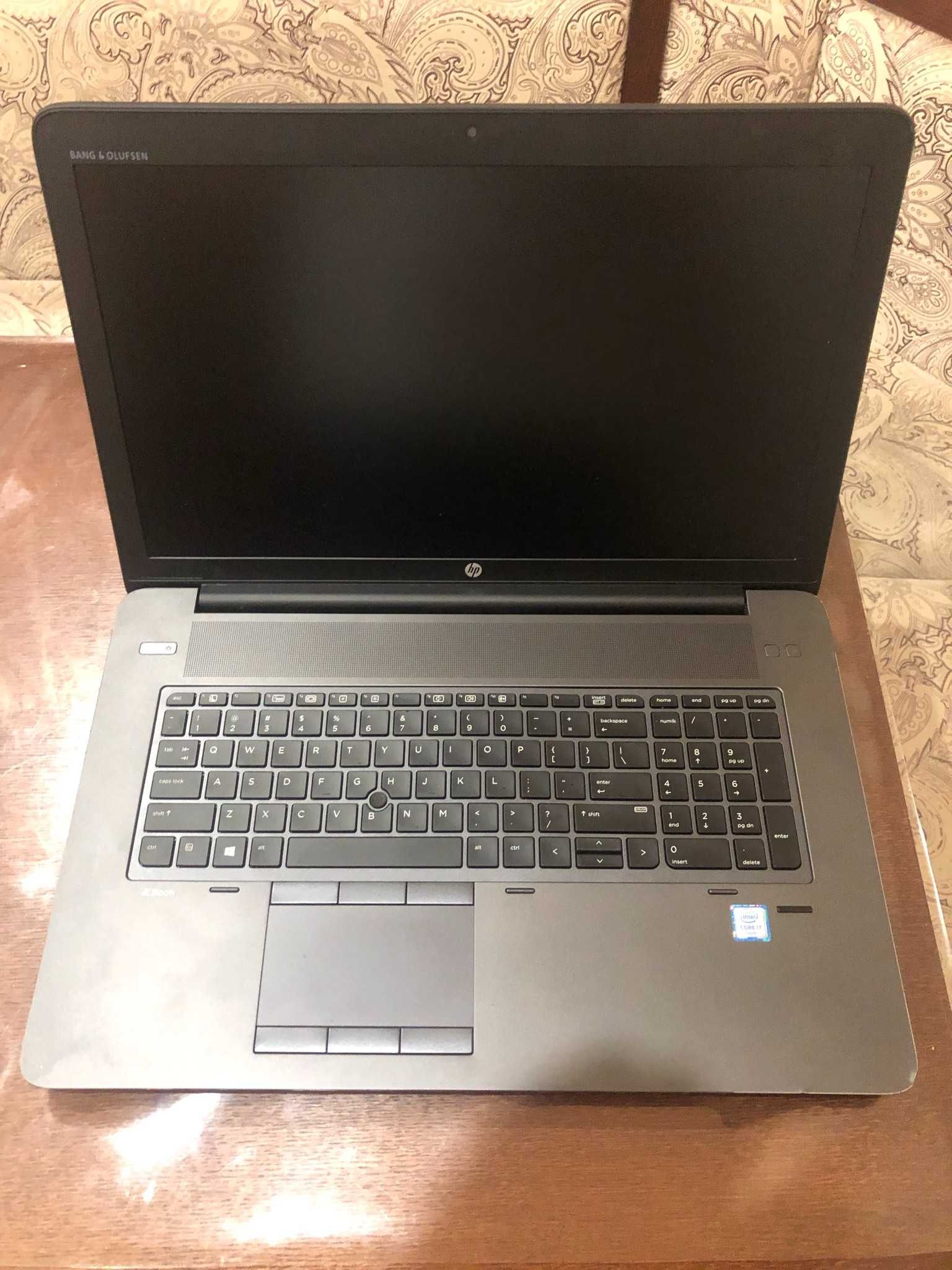 Ноутбук 17’’ FHD HP Zbook 17 G3 (i7-6820HQ/16Gb/SSD 256Gb/M3000M)
