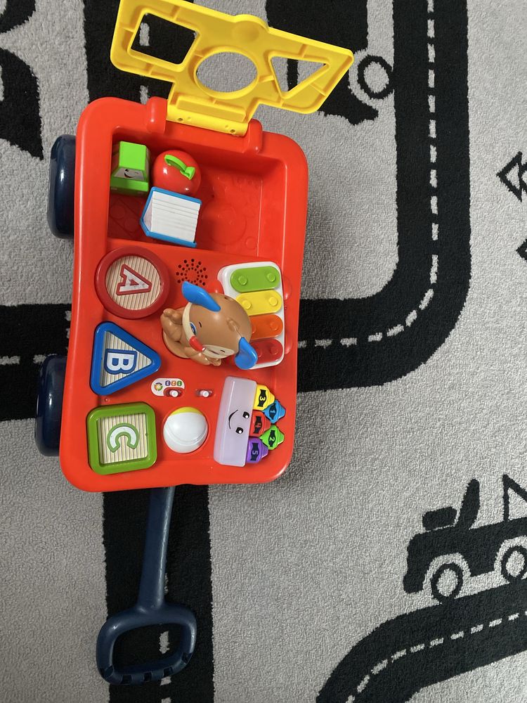 Wózek fisher-price dla dzieci interaktywny