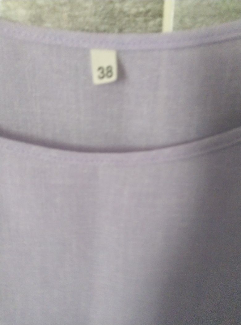 Crop top kolor liliowy rozmiar 38