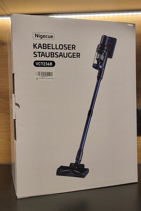 Nowy odkurzacz bezprzewodowy 550W – 45000Pa, ekran dotykowy.