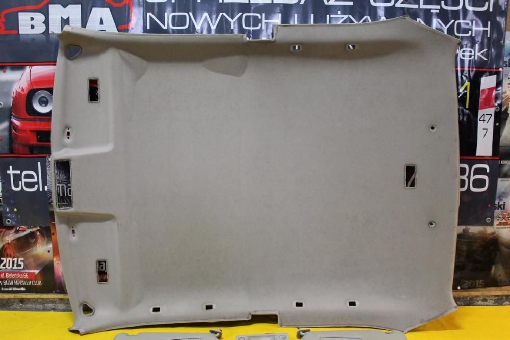 BMW E36 Podsufitka Sedan Kombi Compact Szara Siwa Szyberdach CzęściBMA