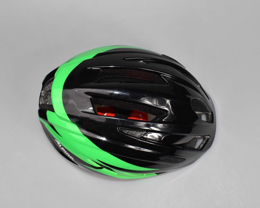 Kask rowerowy Alpina PICO dziecięcy 50-55cm zielony EN 1078 OUTLET