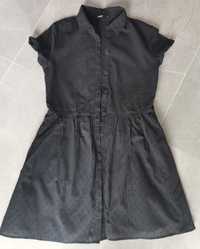 Czarna sukienka Cropp r. XS/34