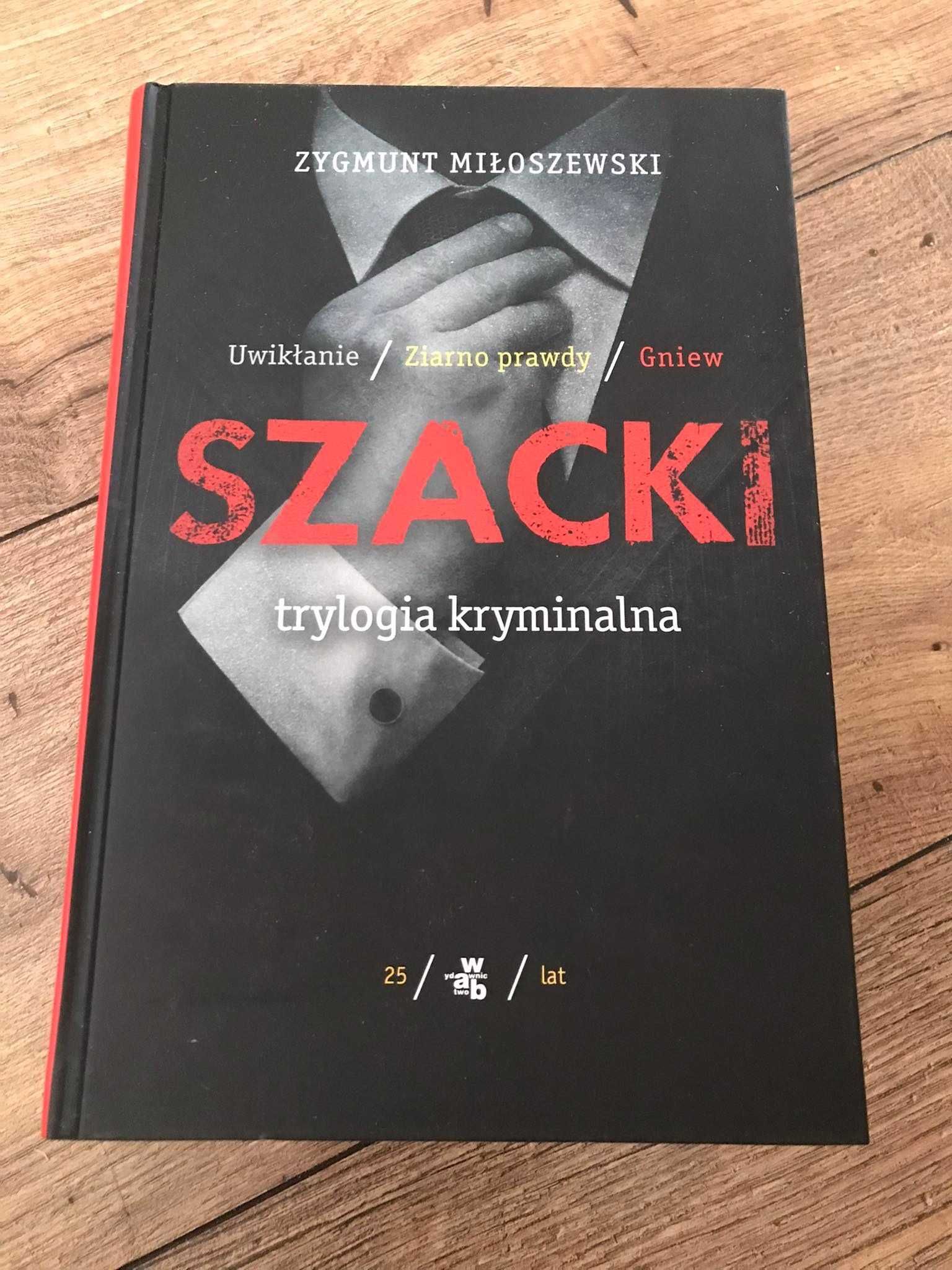 Z. Miłoszewski "Szacki" trylogia Nowa w grubej oprawie