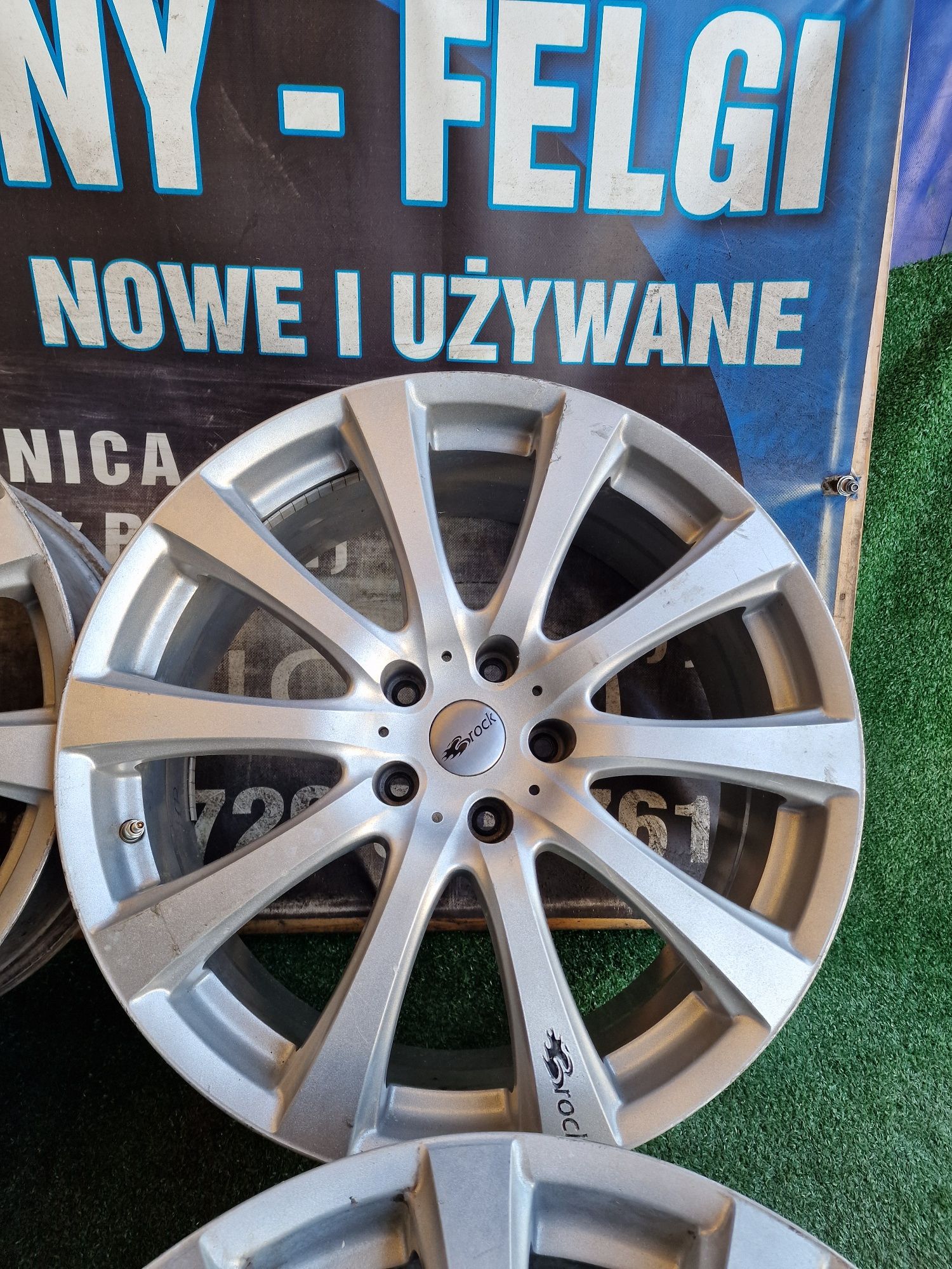 Alufelgi 22 5×130 Porsche Cayenne Audi Q7 Vw Touareg Komplet