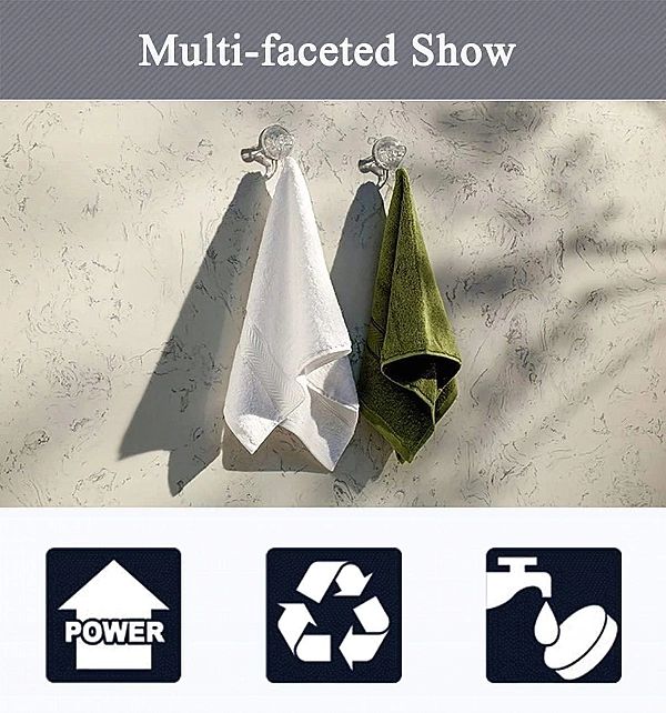 Zestaw Haczyki przyssawki Quntis wieszak ścienny kuchenny łazienkowy d