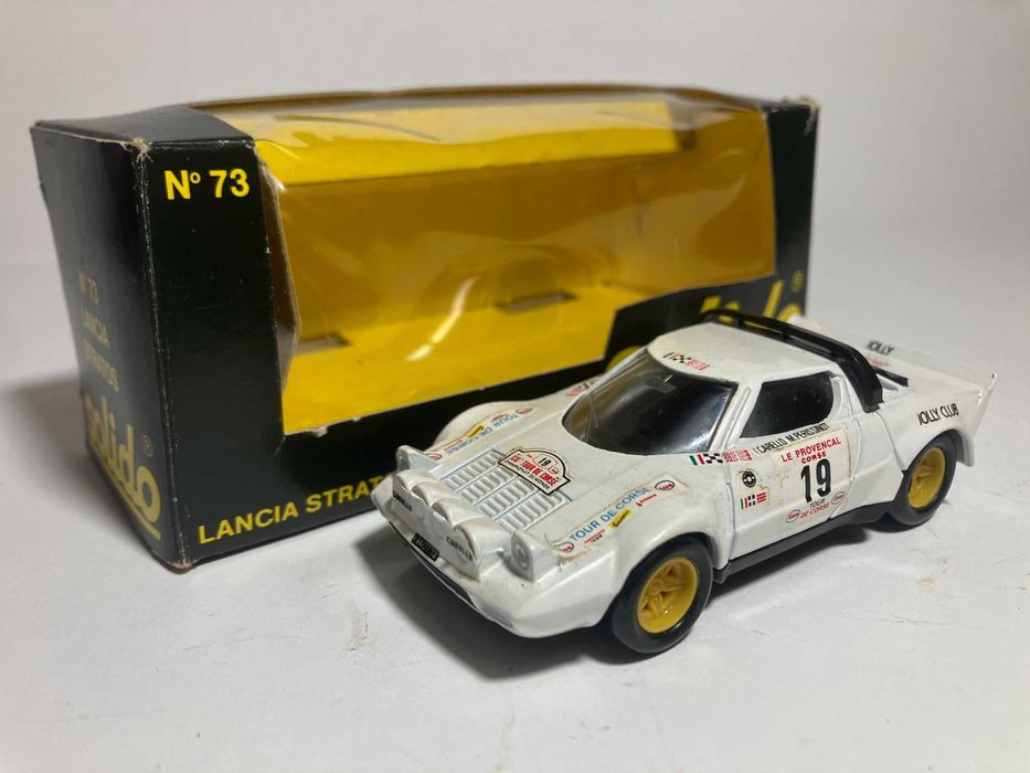 Lancia Stratos HF Rally - Solido  ref 73 – #19  Tour de Corse 1977