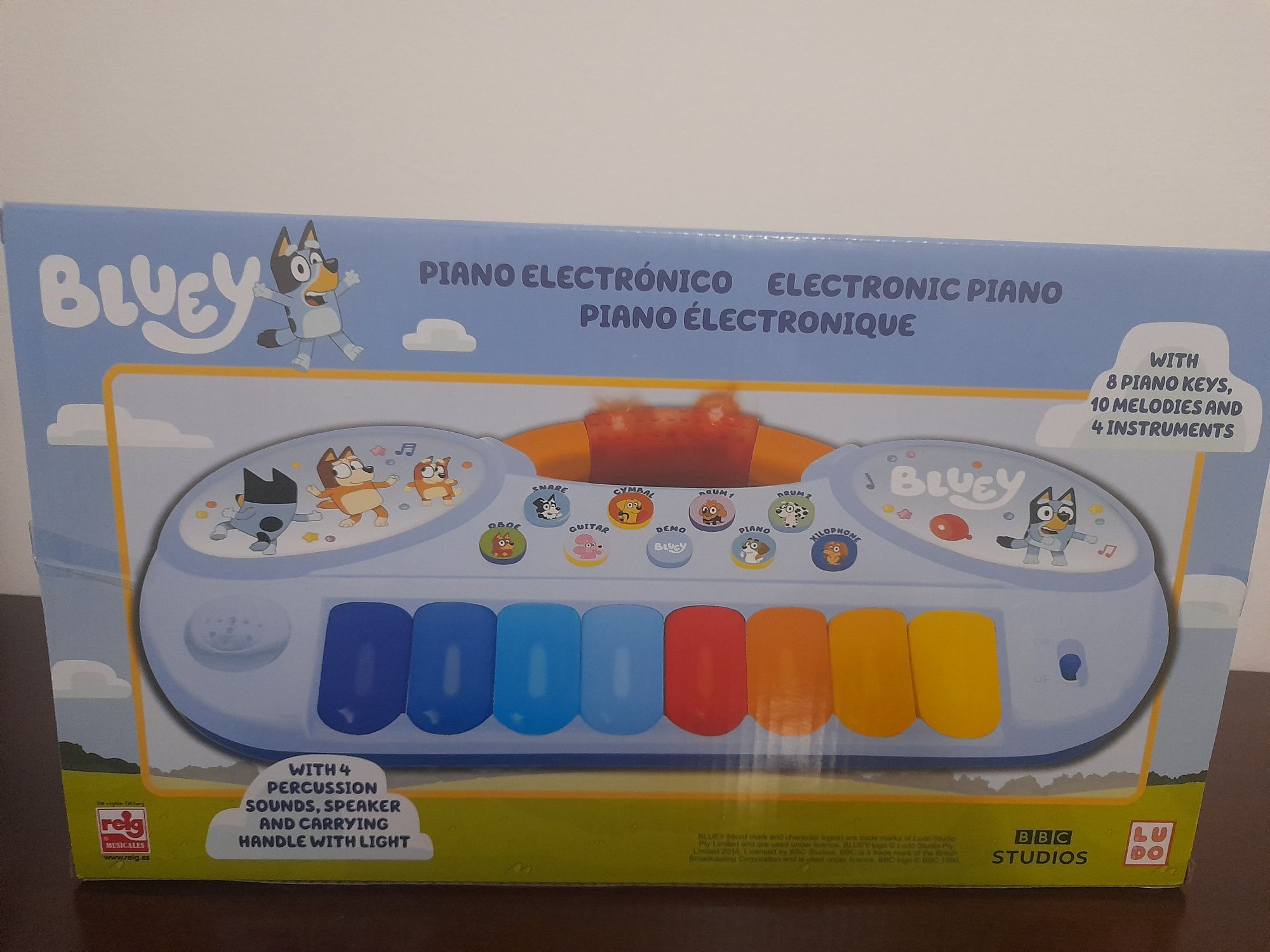 Piano Bluey,  novo