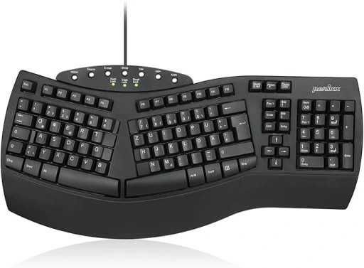 Perixx PERIBOARD-512 ergonomiczna klawiatura UKLAD NIEMIECKI