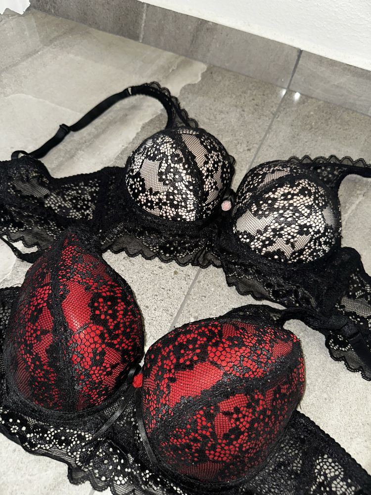 Nowe staniki push up zestaw
