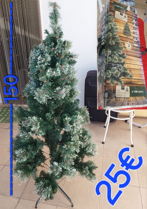 ARVORES NATAL BARATAS , MUITÍSSIMO BOM ESTADO.Casa,Quarto,Sala.Cozinha