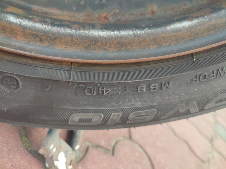 Koła stalowe Mercedes R16 5x112 opony 205/55 zima