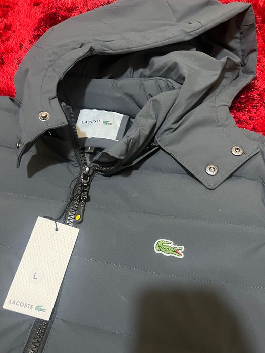 Casaco lacoste azul claro