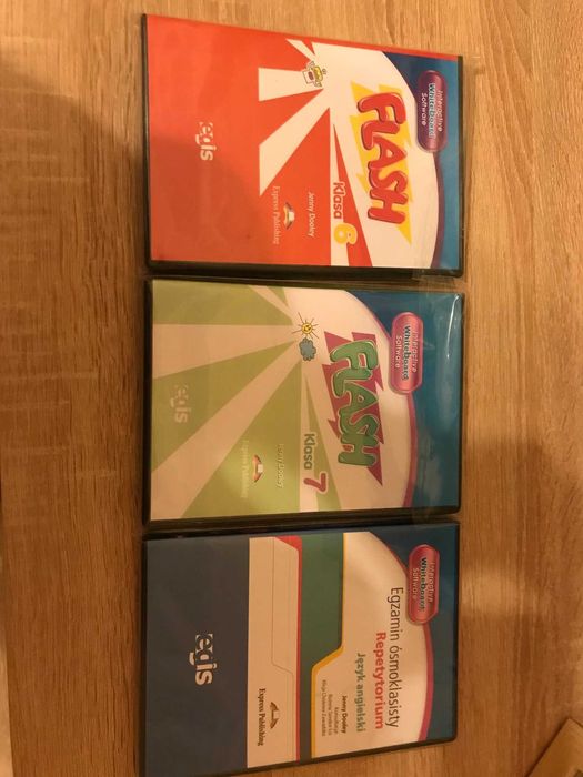 Zestaw FLASH 6,7 i Repetytorium 8kl płyty- CD