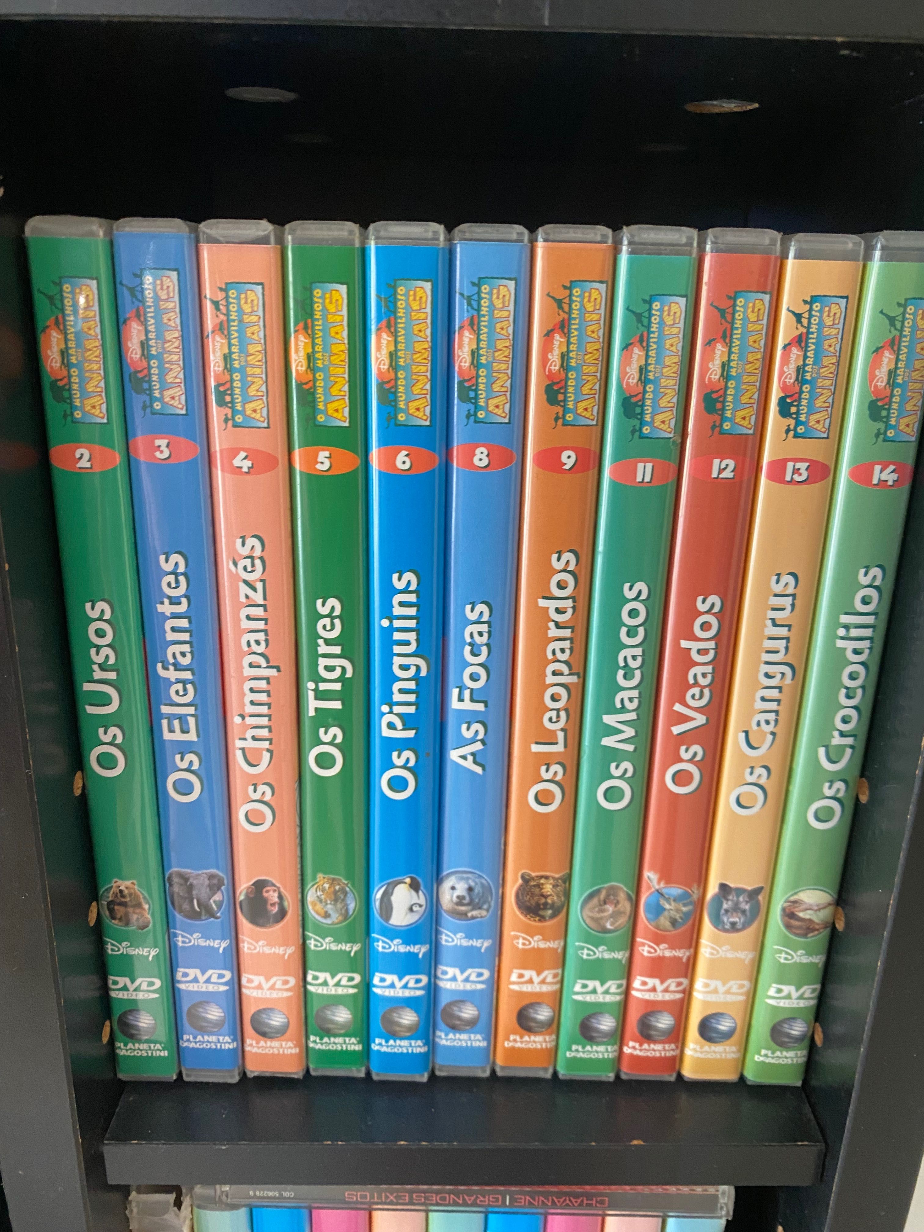 Coleção de DVD’s Animais