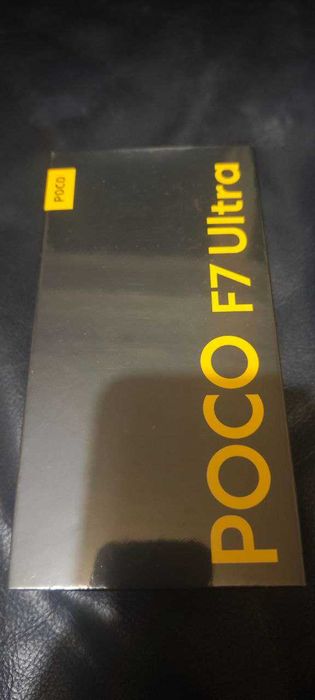 Poco F7 Ultra 16/512 Czarny NOWY Folia DOWÓD Gwarancja PL Dystrybucja