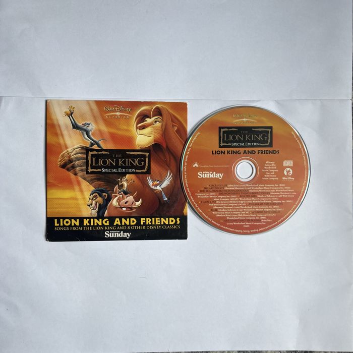 Disney - Piosenki z bajek 049 Król Lew Kubuś Puchatek Aladyn Syrenka