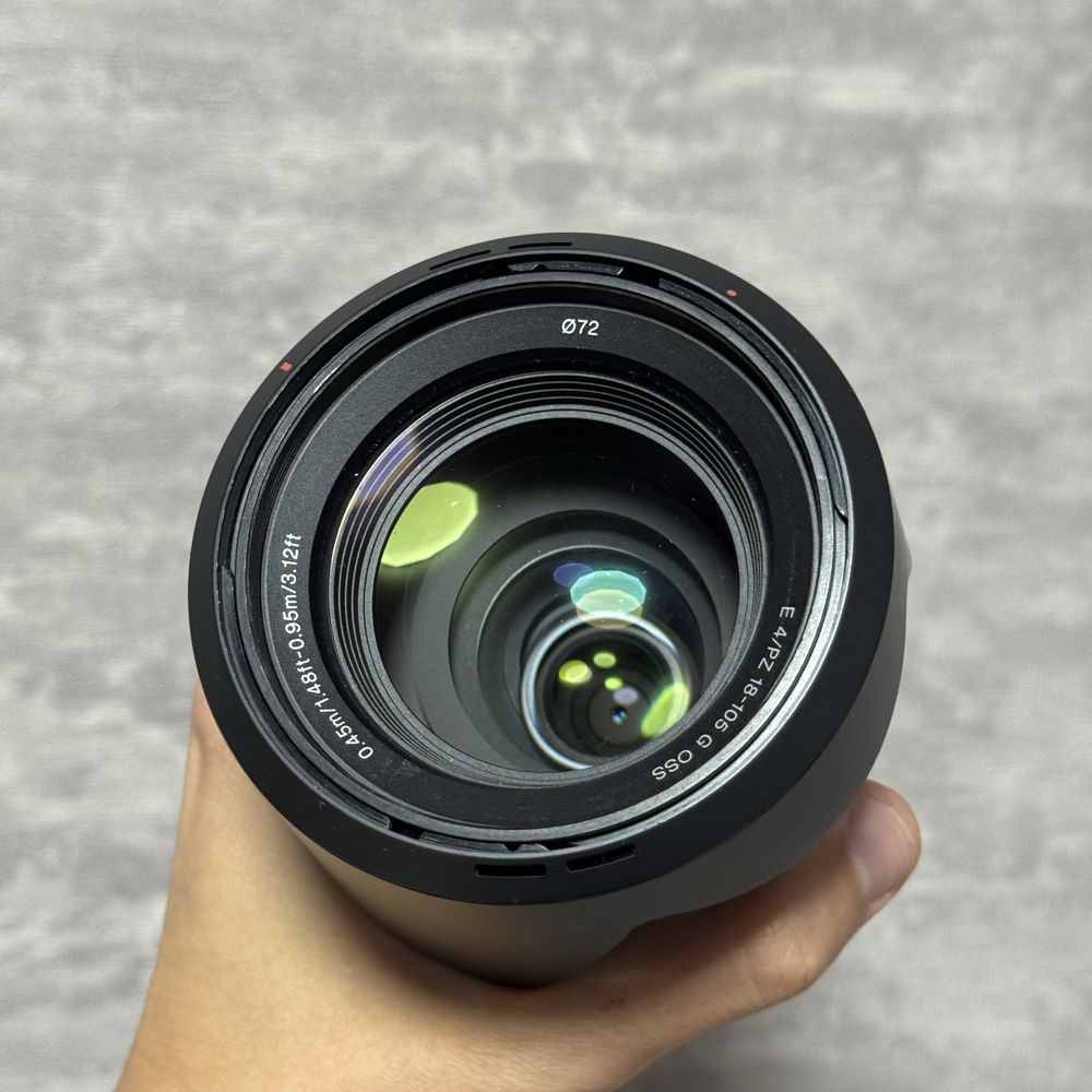 Sony 18-105 F4 OSS обʼєктив для ZV-E10, FX30, A6500, A6700…
