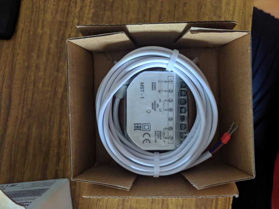 Электронный терморегулятор, теплого пола