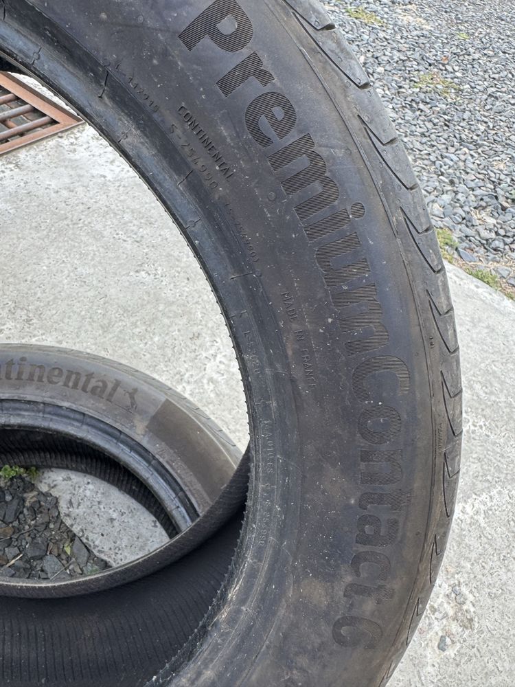 Шини 225/55 R19 Continental 2 шт літо супер стан