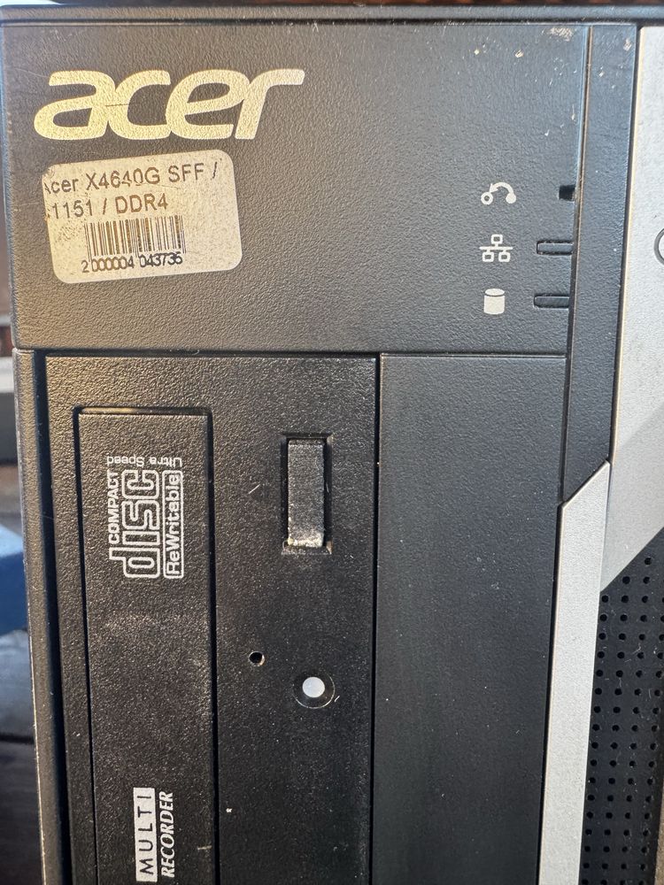 Системний блок Acer X4640G SFF/Intel Core i5-6400