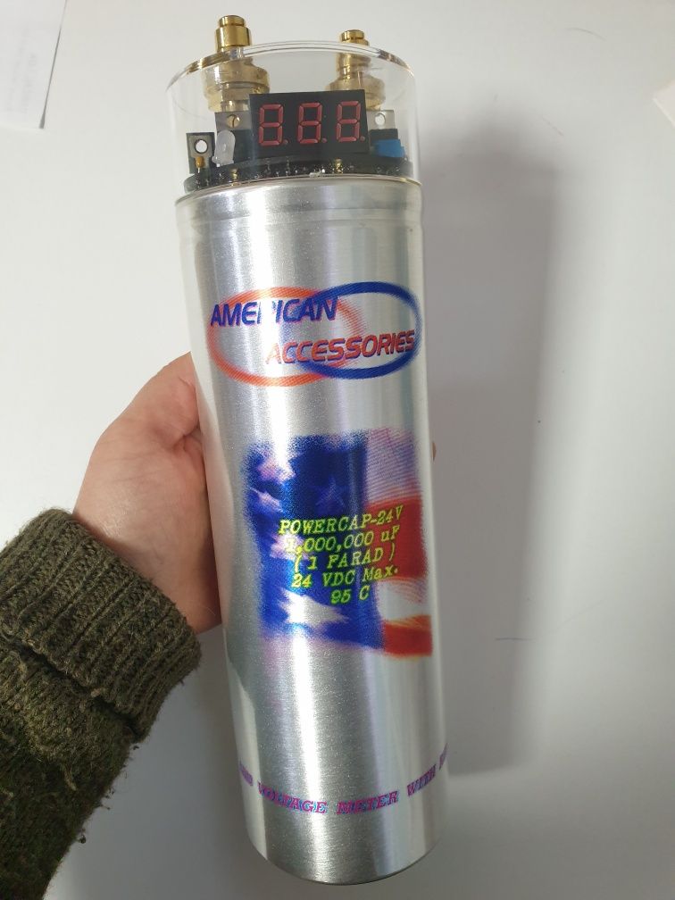 Condensador Display Digital