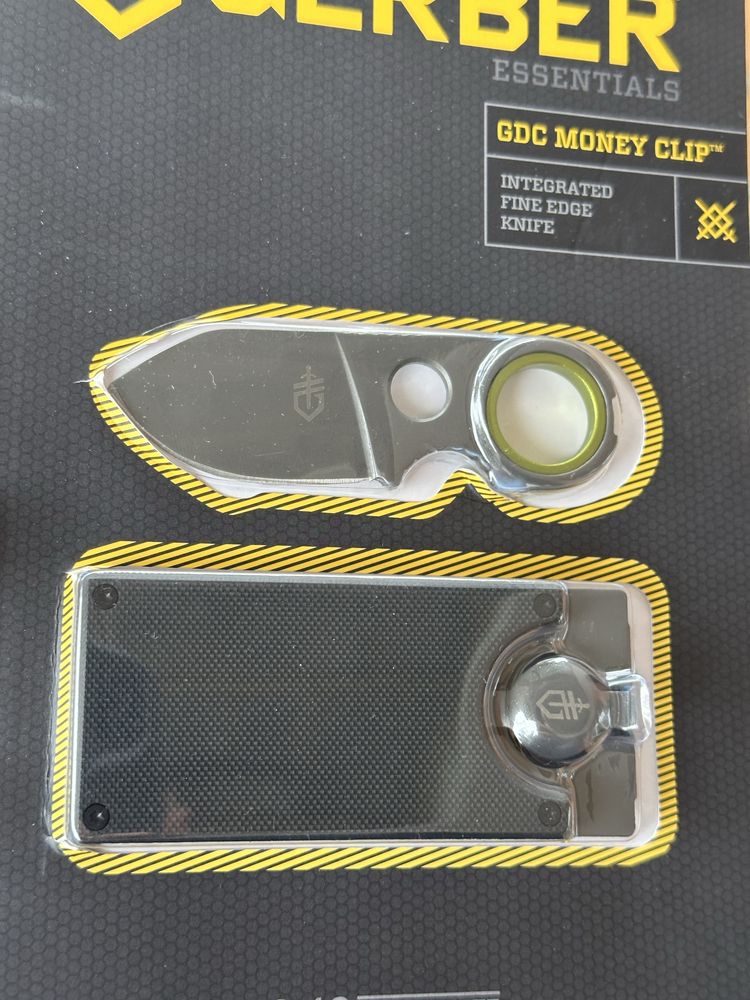 Нож Gerber GDC Money Clip, карманный нож, зажим для денег