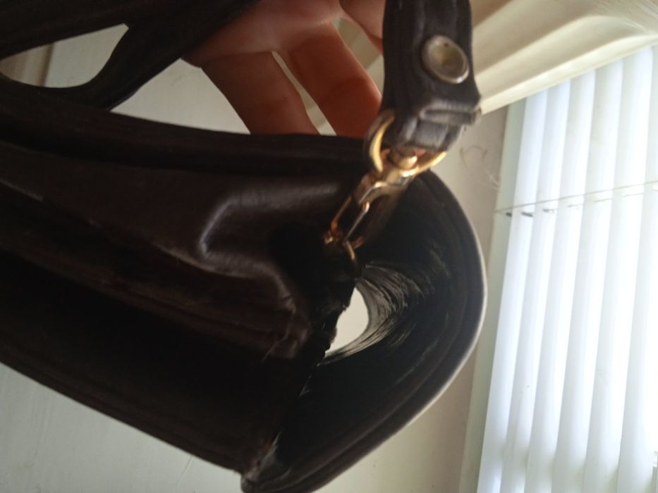 Барсетка,кожаная