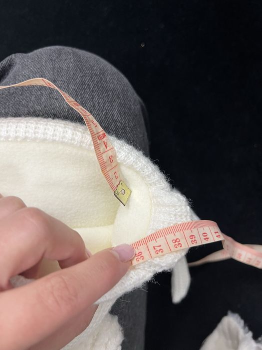 Тепла зимова шапка на флісі на немовля