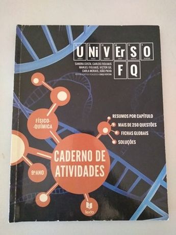 Caderno de Atividades - Universo FQ 9º ano