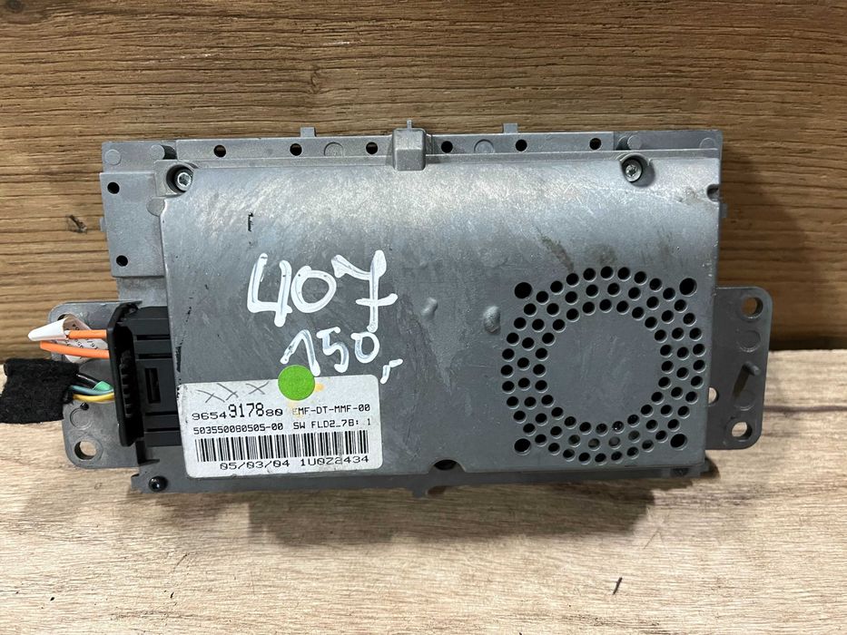 Ekran wyświetlacz Peugeot 407