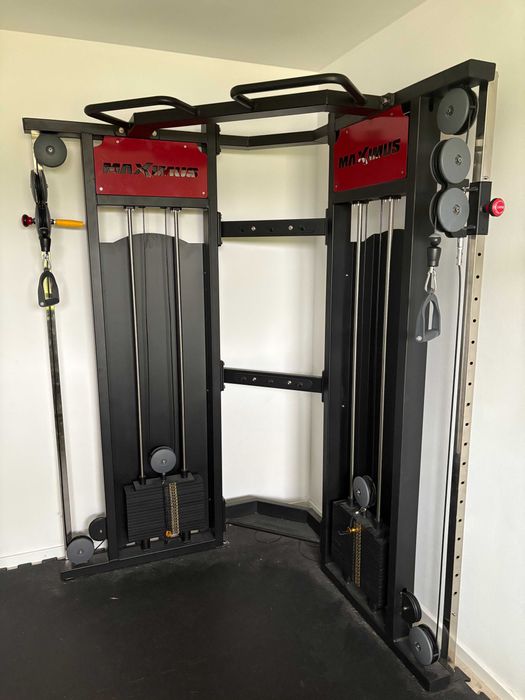 Siłownia. Brama narożna regulowana - kompletna siłownia domowa!