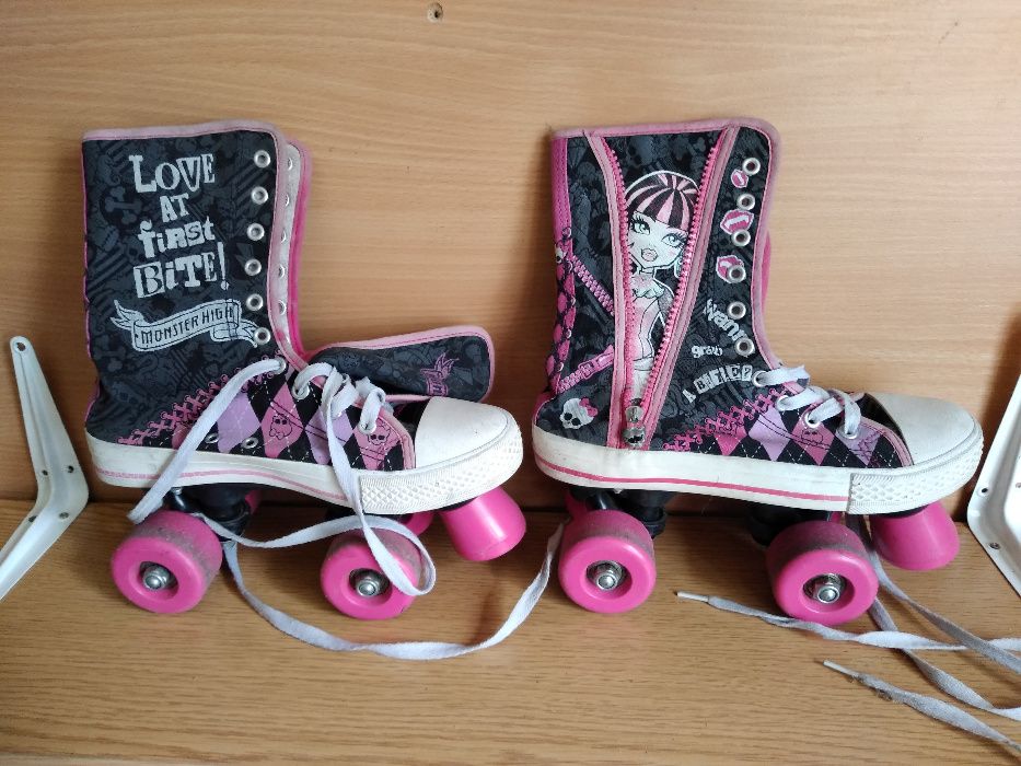 Wrotki trampki Monster High używane rizmiar 36