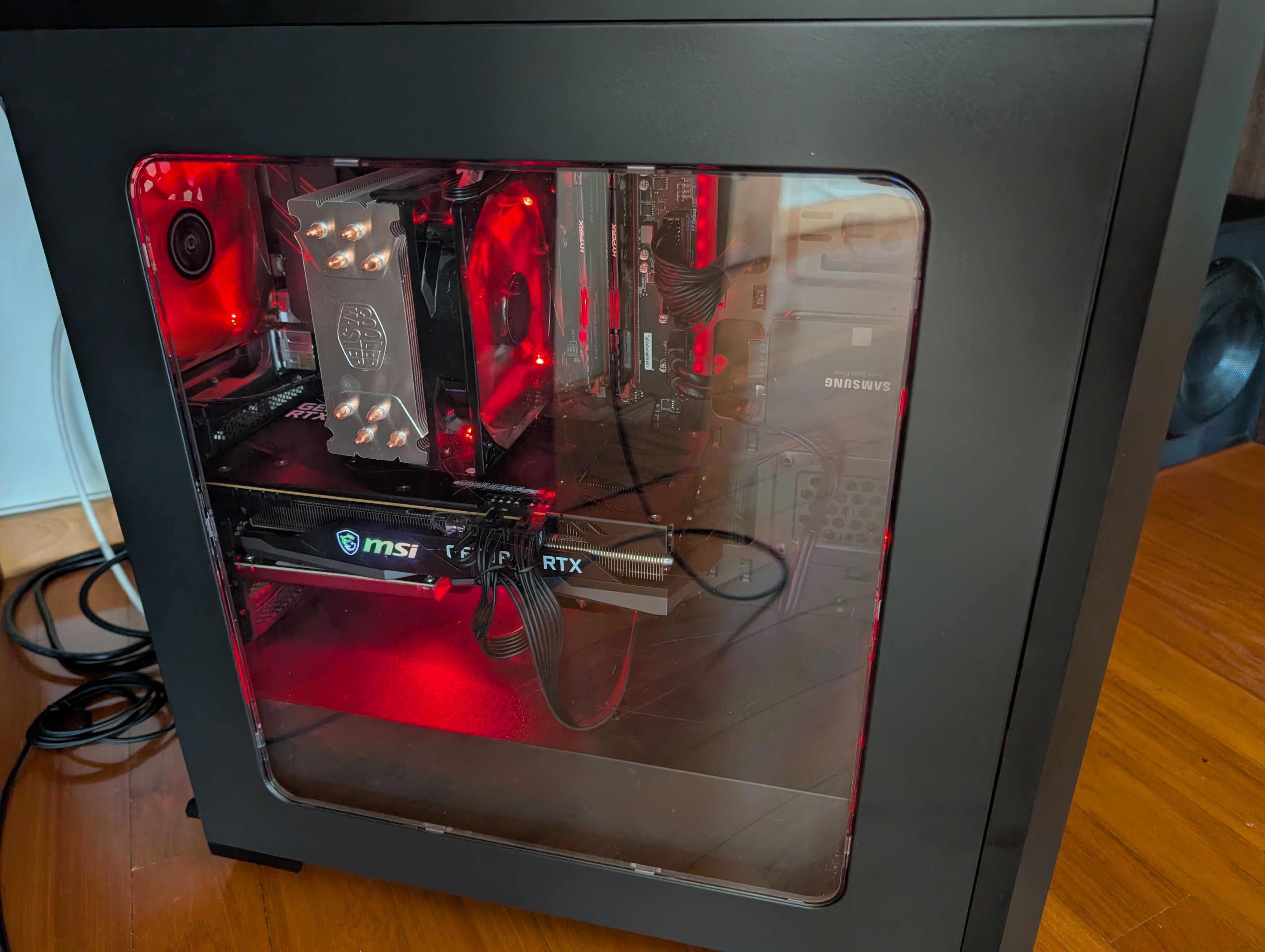 Intel i9 9900KF+MSI Z390 Gaming Plus+32GB DDR4 Hx + Corsair RM850 + NO