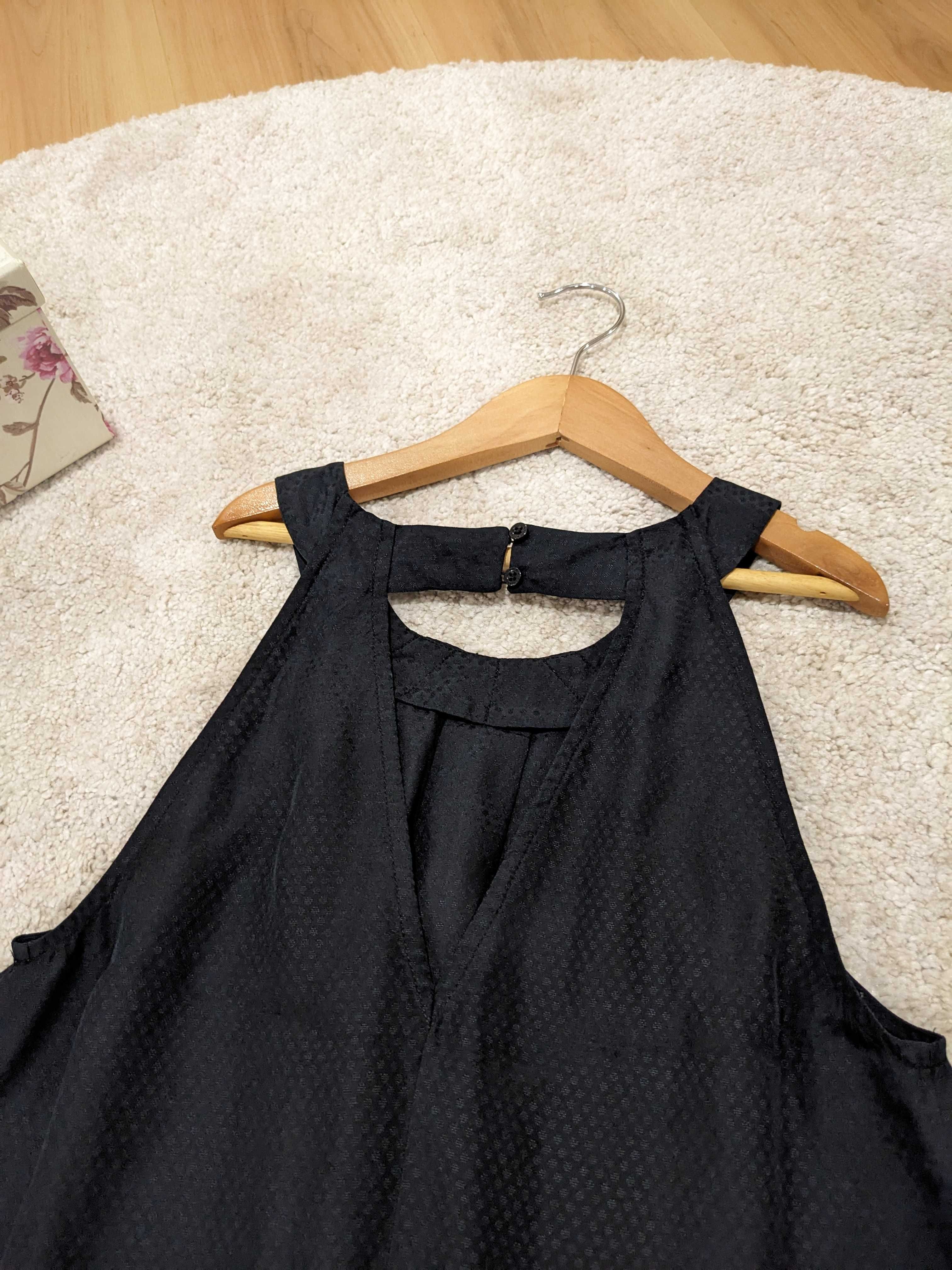 Vestido Preto / Sem alças / Curto / Tecido acetinado (XS / Pepe Jeans)