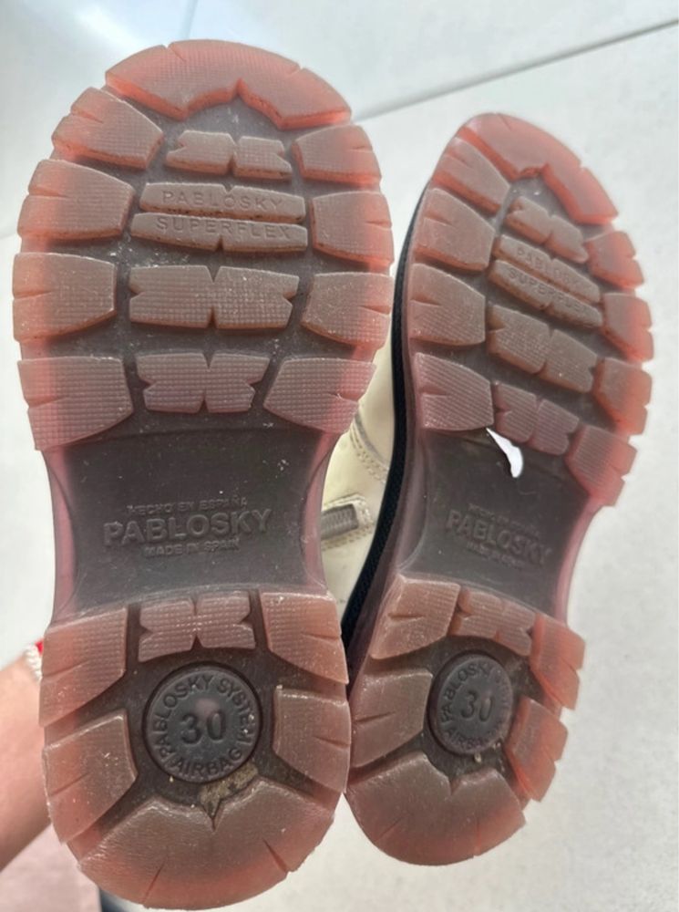 Botas Pablosky 30