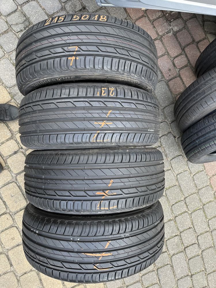 4x215/50/18 Bridgestone Turanza T001 NOWE 2023 rok Rant Ochronny