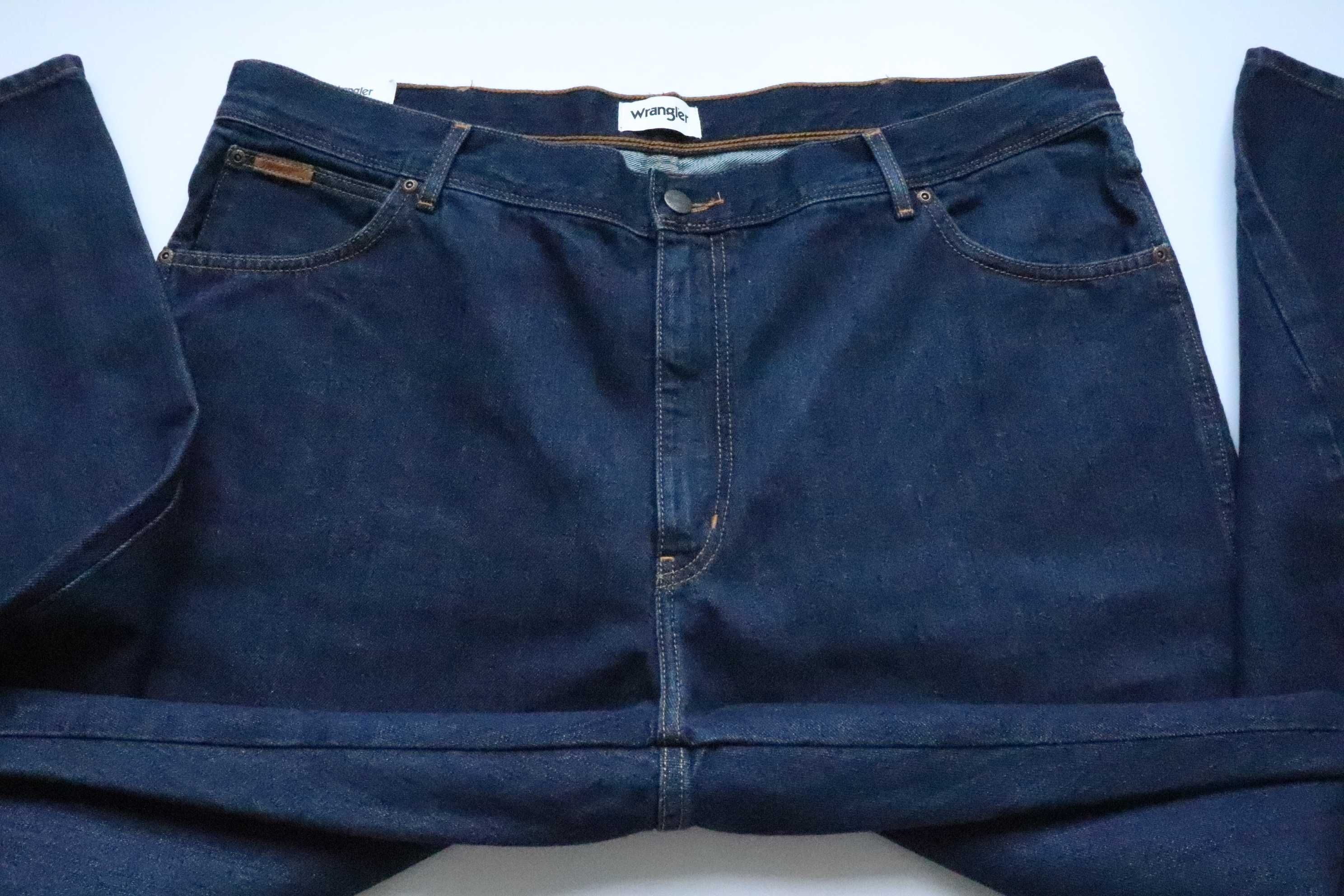 WRANGLER TEXAS W46 L32 regular straight spodnie męskie jeansy nowe