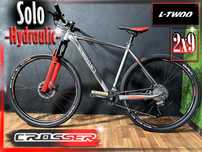 Горный алюминиевый велосипед Crosser Solo 26/27.5/29  2х9/1x12 2025 г.