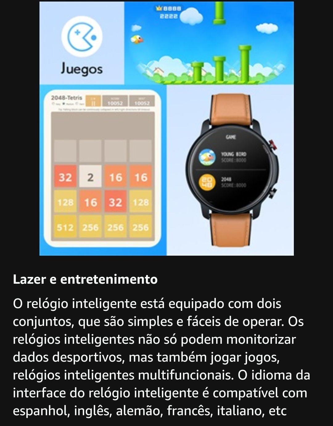 Smartwatch para homem (NOVO)