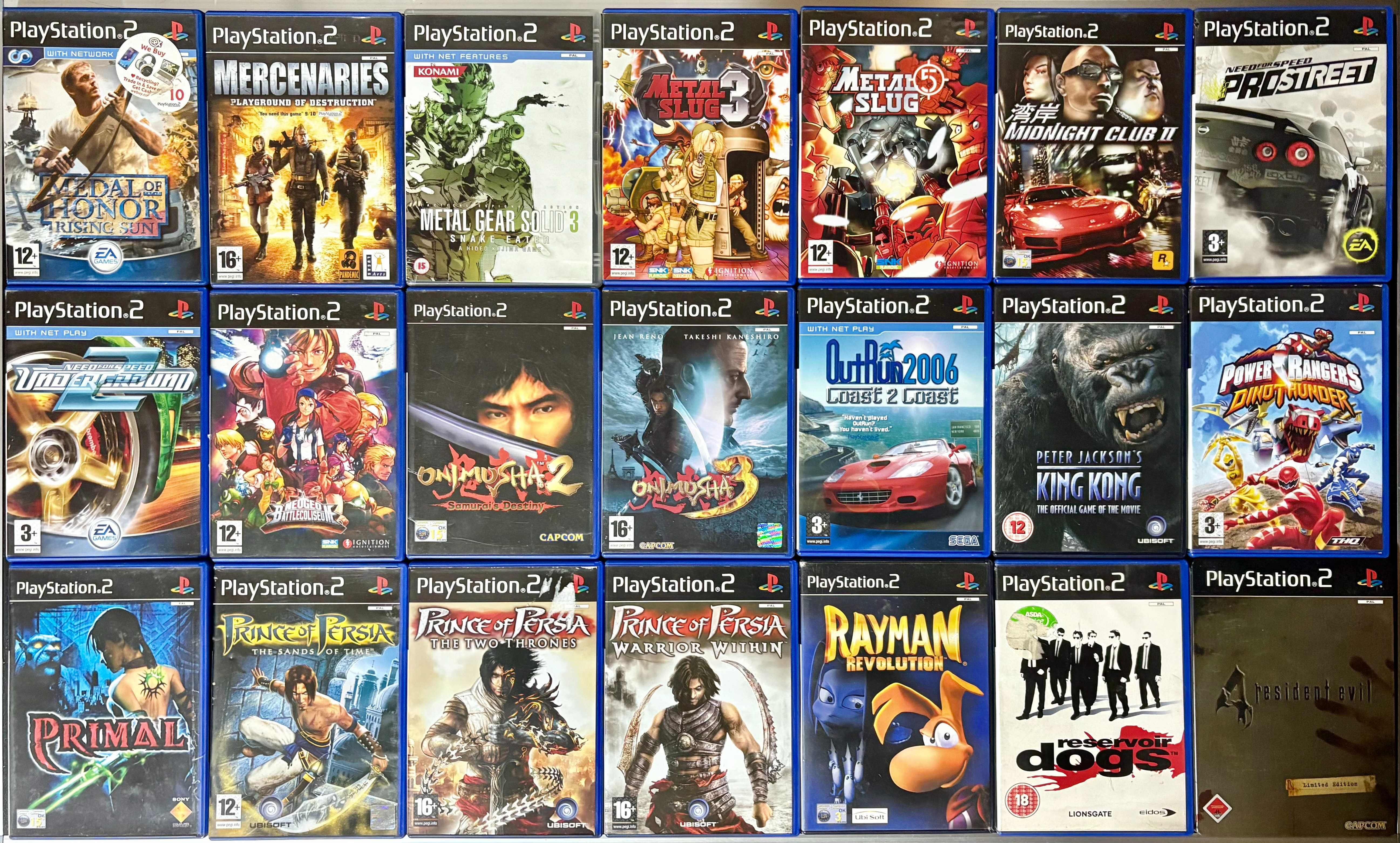 JOGOS PLAYSTATION 2 / PS2 (SEM MANUAIS) | Portes Grátis | (à unidade)