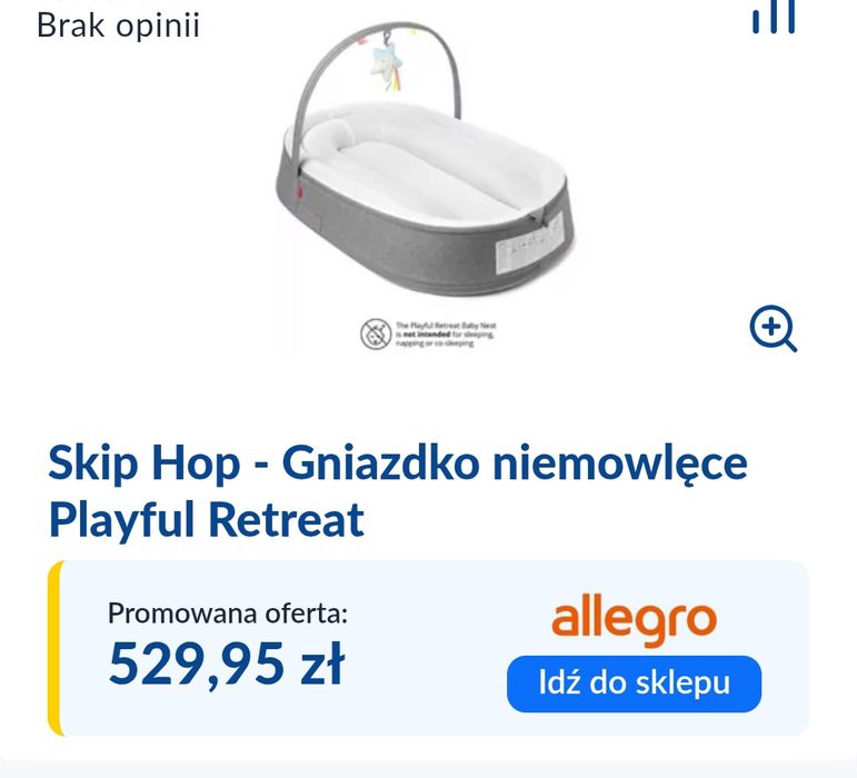 Gniazdko niemowlęce