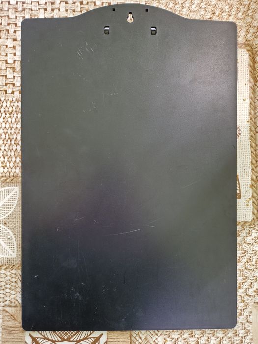 Podkładka organizer do pisania A4 z kalkulatorem wymiary około 32x22cm