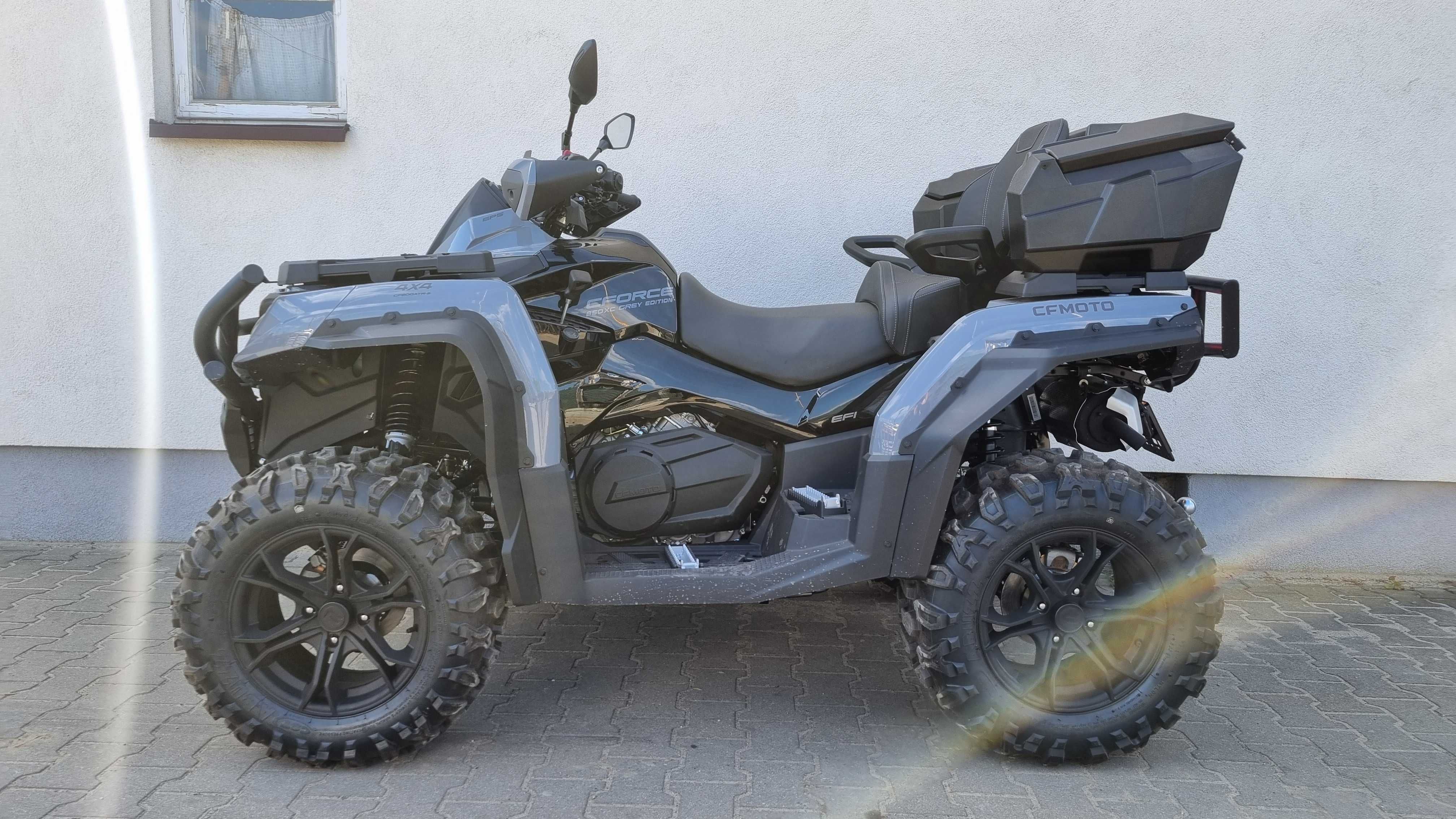 CF Moto C FORCE 850 GREY Edition EPS T3b 2024 + Pług/Kufer od Muddy