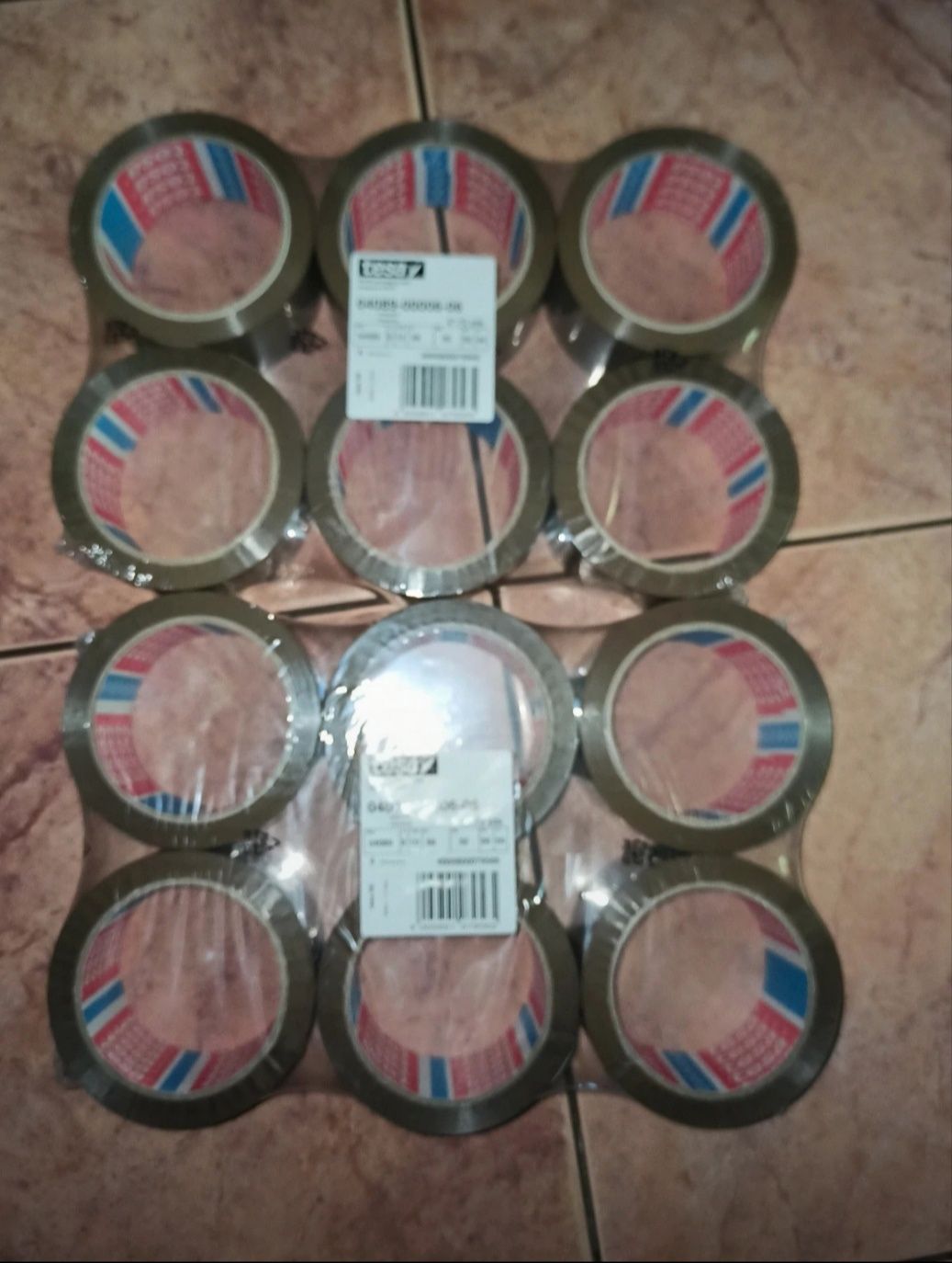 Taśma klejąca Tesa 12sztuk