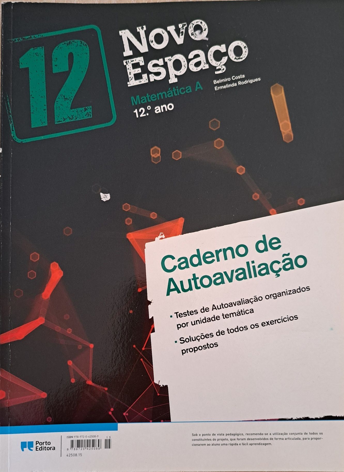 Caderno Prático/Caderno de Autoavaliação-Novo Espaço-Matemática A-12°